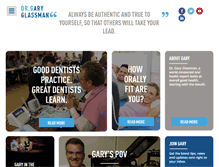 Tablet Screenshot of drgaryglassman.com